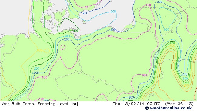 Duży poziomy gradient temperatur w strefie frontu chłodnego przyniesie zmianę pogody