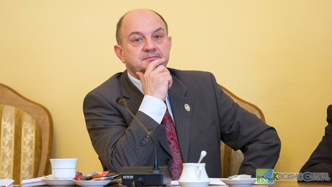 Stanisław Słyś - Przewodniczący Rady Miasta Krosna (Samorządne Krosno)