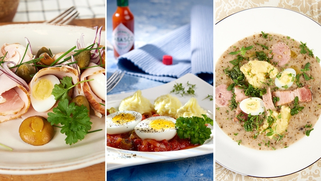 Pyszności na wielkanocnym stole