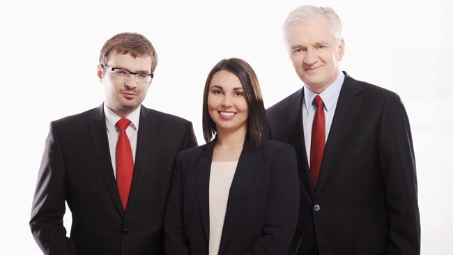 Arkadiusz Opoń, Paulina Guzik, Jarosław Gowin