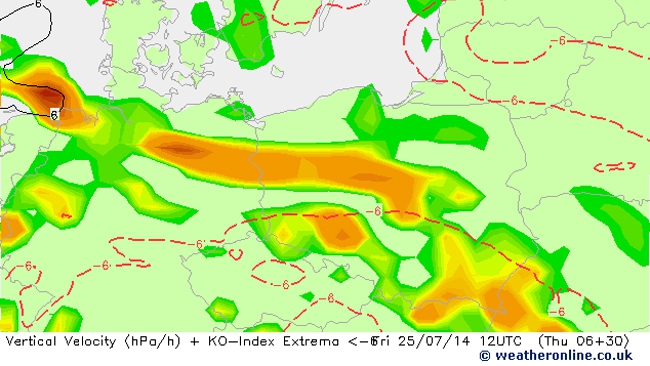 Od piątku znów napłynie chwiejne powietrze. Możliwe będą popołudniowe burze