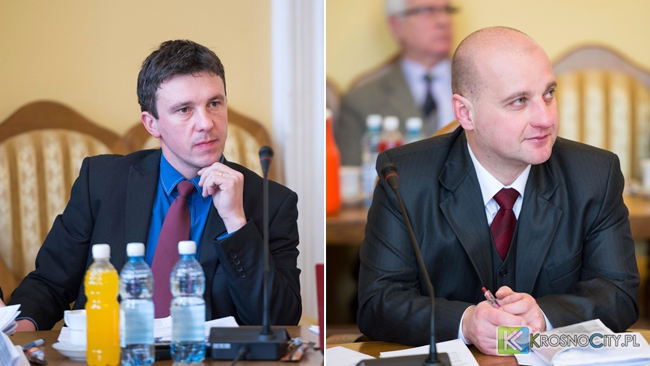 Ireneusz Kwieciński, Janusz Hejnar - Radni Miasta Krosna