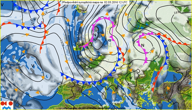 W połowie tygodnia do 9°C. Popada słabo i jedynie okresami.