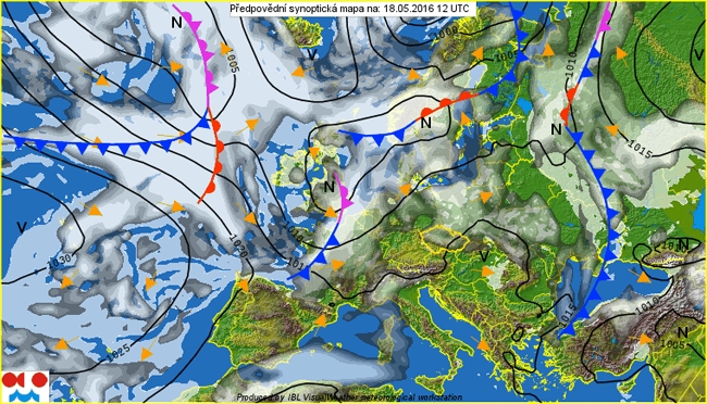 W środę chłód i przelotny deszcz, od czwartku cieplej. Maksymalnie 18°C.