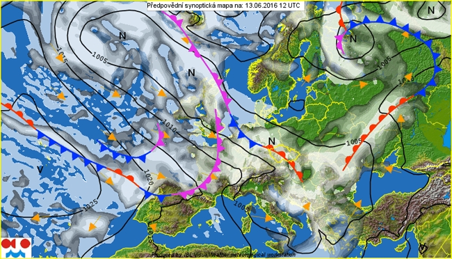 W poniedziałek do 19°C, we wtorek do 20°C. Możliwy przelotny deszcz.