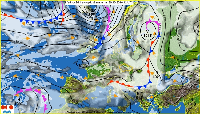 W środku tygodnia trochę chłodniej. W środę początkowo słabo popada.