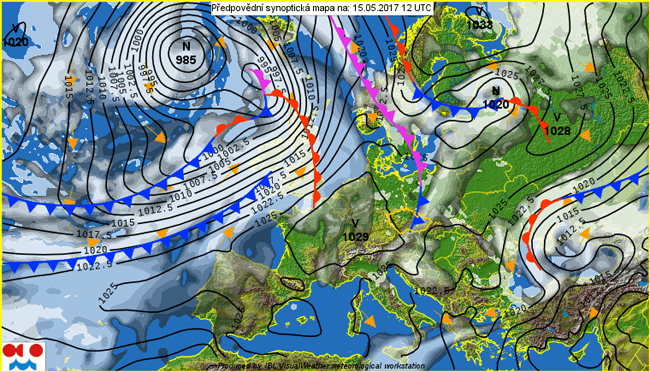 Poniedziałek jeszcze wyżowy, we wtorek może zagrzmieć.