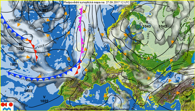 W środku tygodnia pozostaniemy w zasięgu wyżu. Będzie słonecznie i umiarkowanie ciepło.