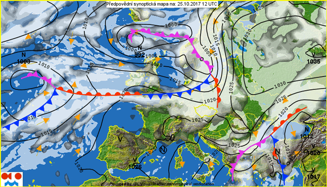W środku tygodnia będzie cieplej. Nie unikniemy jednak słabego, przelotnego deszczu.