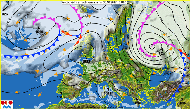 Początek tygodnia nadal wietrzny, przelotnie popada śnieg. We wtorek w nocy słaby przymrozek.