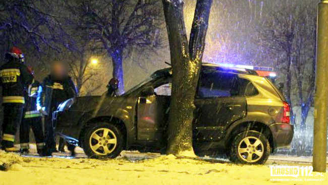 Zdarzenie drogowe przy ul. Tysiąclecia