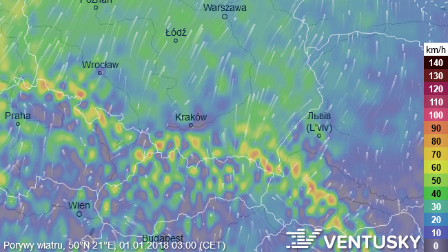 Źródło: ventusky