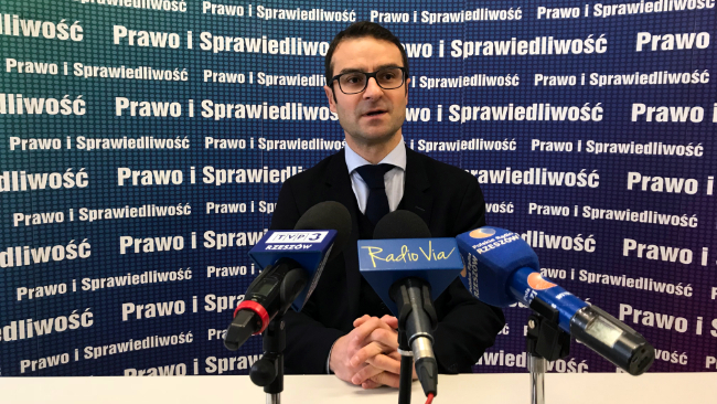 Europoseł Tomasz Poręba.