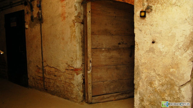 Piwnice UB przy ul. Portiusa 4.