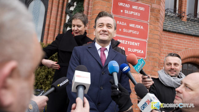 Robert Biedroń, prezydent Słupska.