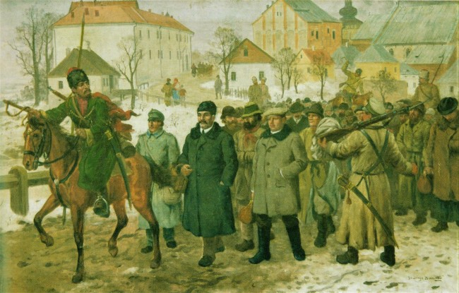 S. Bieszczad | Zakładnicy carscy z Krosna,1916 r. | zbiory Muzeum Podkarpackiego w Krośnie.