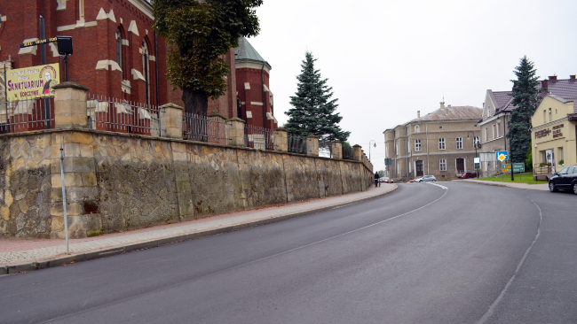 Nowa nawierzchnia w Korczynie.