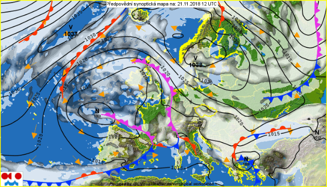 W środku tygodnia jeszcze dość chłodno. W nocy z wtorku na środę ślisko z powodu opadów marznących.