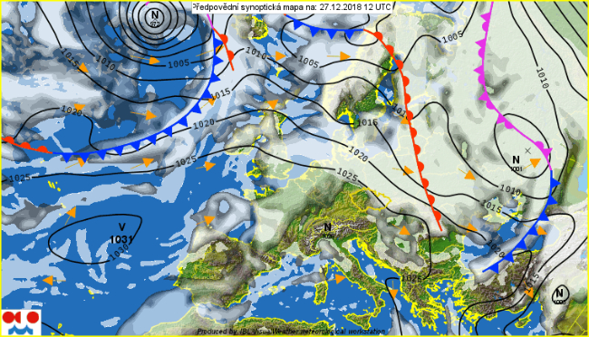 W czwartek i w piątek pochmurno, okresami deszczowo, ale - jak na zimę - ciepło.