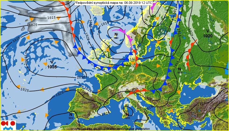 Od piątku napływać zaczną wilgotne masy powietrza. Weekend pod znakiem niżu, wystąpią opady deszczu deszczu.
