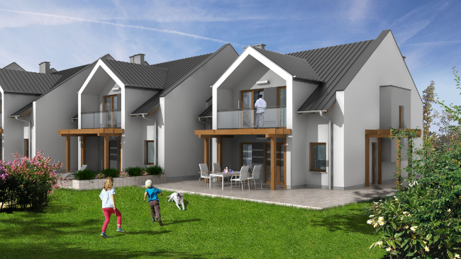 Wizualizacja "Słoneczna Guzikówka".