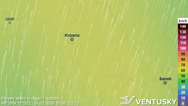 Źródło: Ventusky