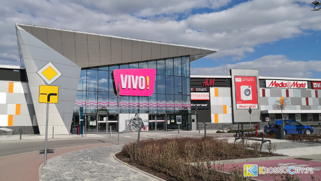 VIVO! Krosno przy ul. Bieszczadzka w Krośnie.