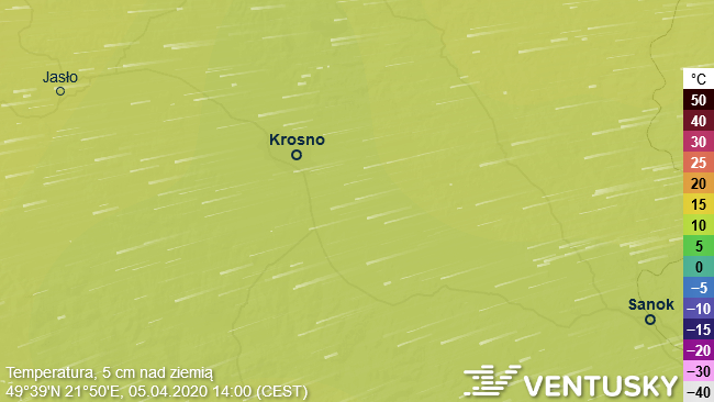 W najbliższy weekend nad Polską rozbuduje się wyż. Niedziela bezchmurna, noc z przymrozkiem, w dzień do 10°C.