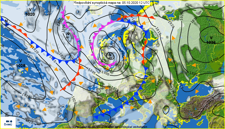 W poniedziałek i wtorek nadal ciepło. Trochę słońca, trochę chmur, niewykluczony przelotny deszcz.