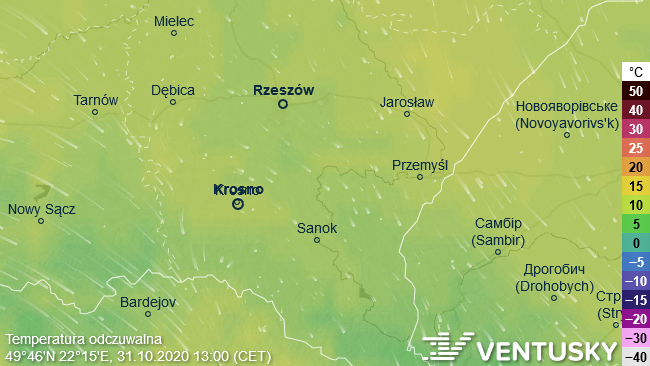 We Wszystkich Świętych sucho i bez przymrozków, ale rano i wieczorem dużo zanieczyszczeń w powietrzu.