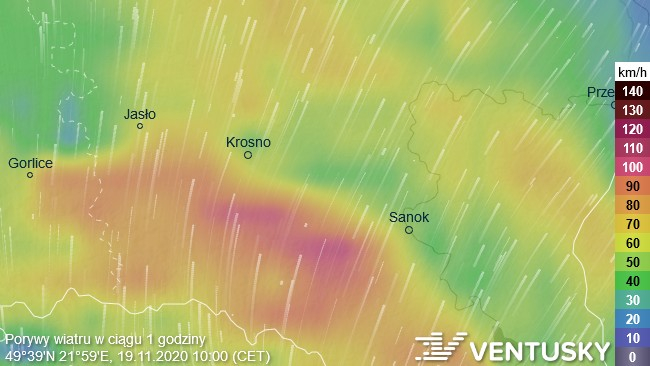 Źródło: Ventusky
