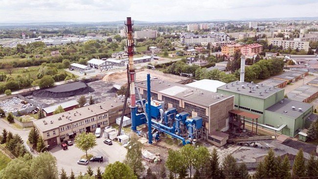 Główny budynek ciepłowni „Łężańska” został oddany do użytku 40 lat temu.