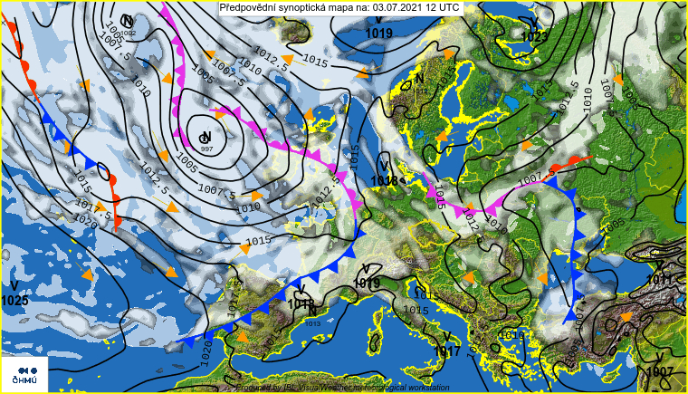 Pierwszy weekend lipca nie będzie gorący, sobota wręcz chłodnawa. Wystąpią przelotne opady deszczu.