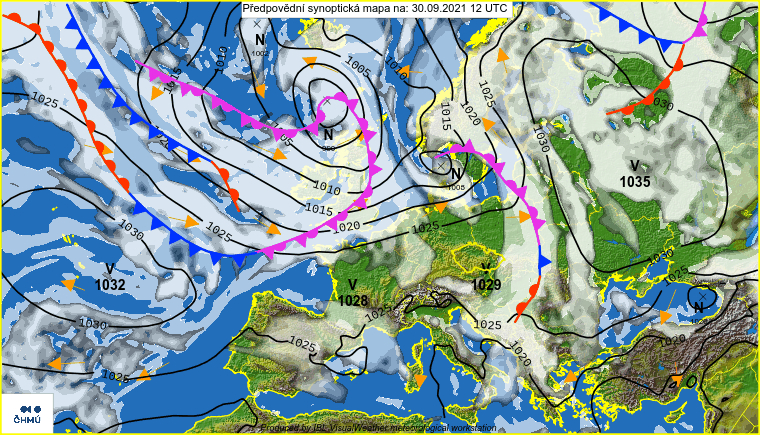 W czwartek przejdzie nad nami front atmosferyczny. Ostatni dzień września pochmurny i deszczowy.