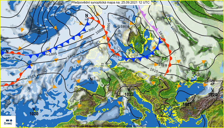 W piątek w tylnej części niżu będzie porywiście wiać. Pod koniec tygodnia rozbuduje się wyż i ociepli się.