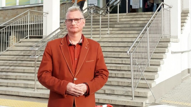 Piotr Czerwiński - dyrektor krośnieńskiego szpitala.