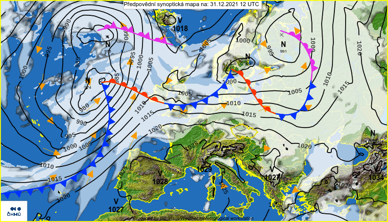 Sylwestrowa noc z opadami deszczu i coraz wyższą temperaturą. W pierwszy weekend 2022 roku będzie powyżej 9°C.