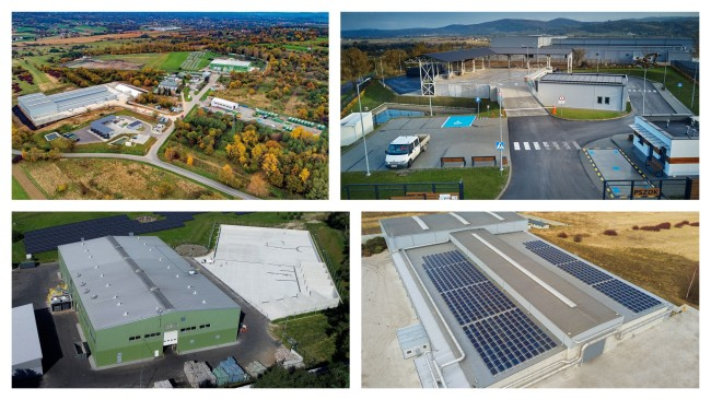 Regionalne Centrum Odzysku Odpadów, punkt Selektywnej Zbiórki Odpadów Komunalnych, zmodernizowana część mechaniczna instalacji mechaniczno-biologicznego przetwarzania odpadów, nowa część biologiczna instalacji mechaniczno-biologicznego przetwarzania odpadów.