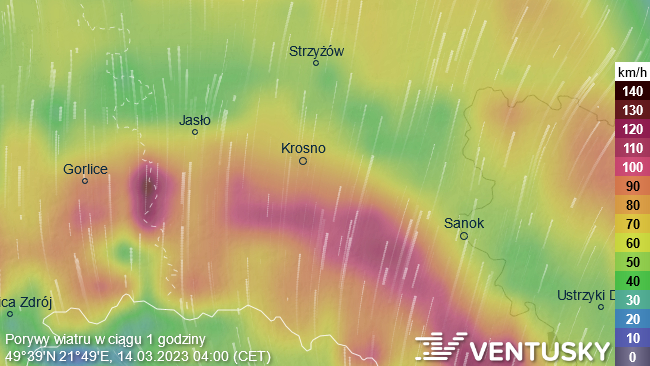 Źródło: Ventusky