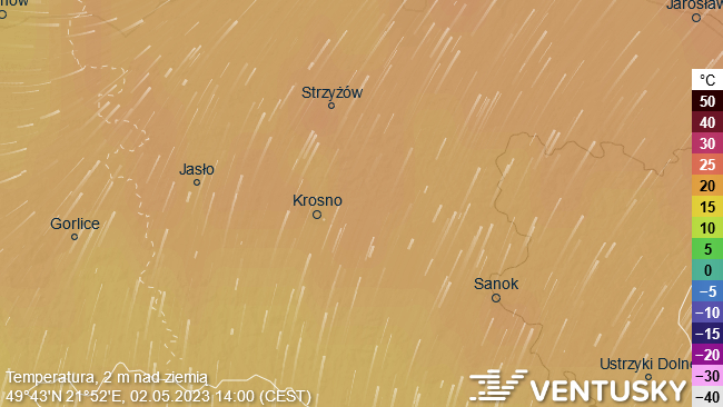 Pierwszy dzień maja będzie niemal bezchmurny. We wtorek do 21°C.