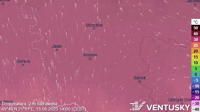 Źródło: Ventusky