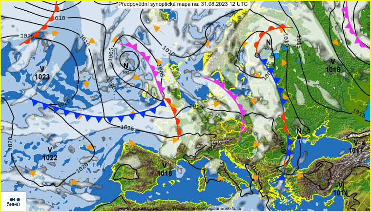 Koniec sierpnia przyniesie ochłodzenie. Od wtorku do czwartku częste przelotne deszcze.
