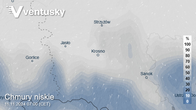 W świąteczny poniedziałek powrócą mgły i niskie chmury.
