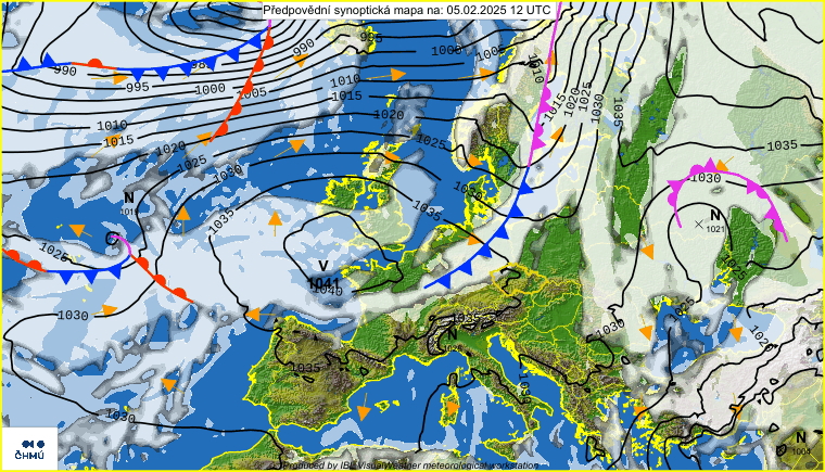 Początek tygodnia wyżowy, z przmrozkami.