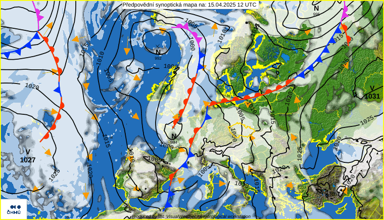 Na początku tygodnia spodziewajmy się wzrostu zachmurzenia i okresowych opadów.
