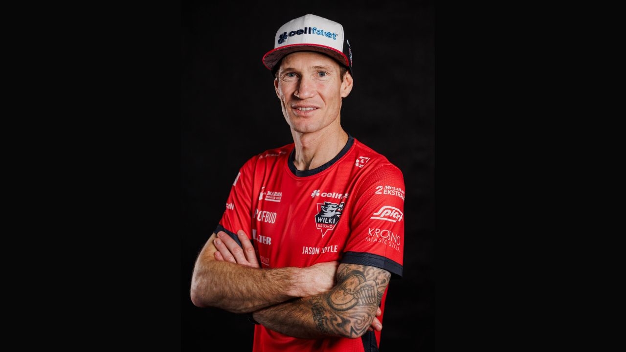 Jason Doyle. Fot. mat. prasowe Celfast Wilki Krosno