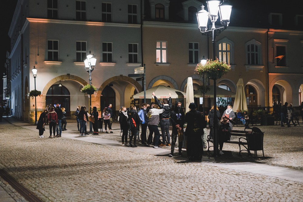 Protest kobiet w Krośnie w sprawie wyroku TK