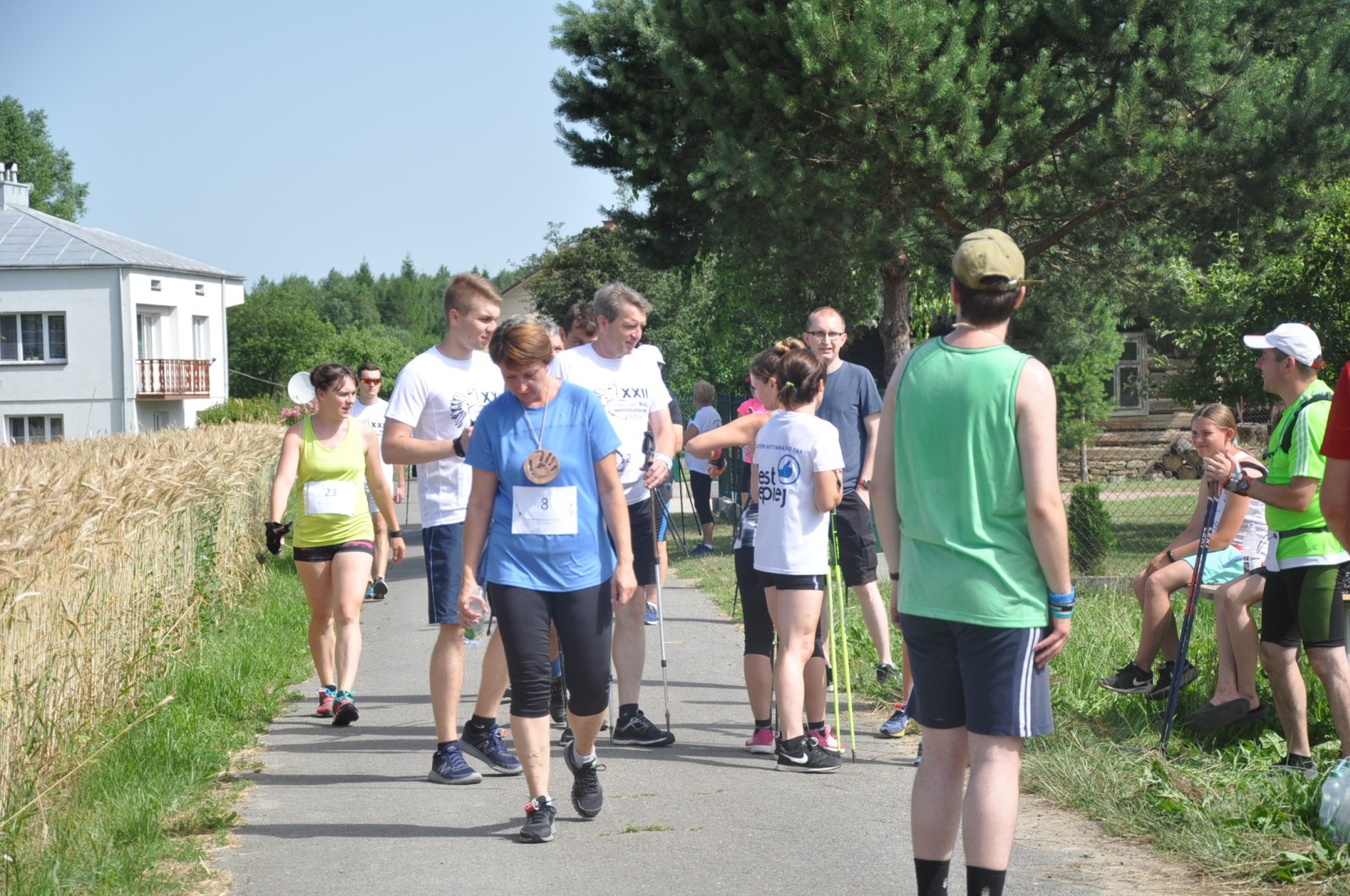 I Charytatywny Bieg oraz marsz Nordic Walking "Przybij Piątkę z Kamilem"