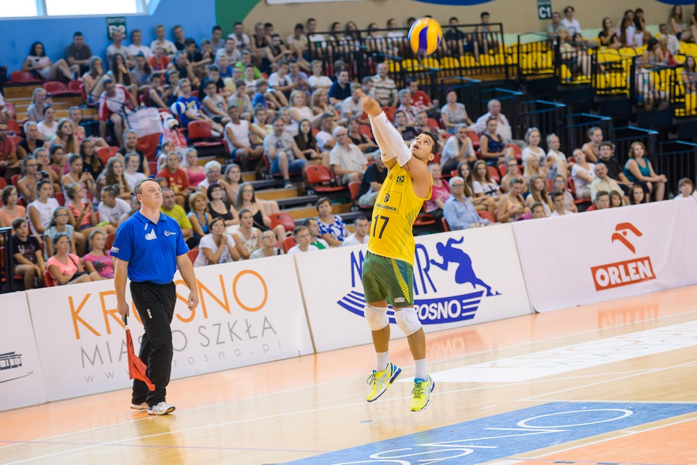 Polska 1:3 Brazylia. Fot. Łukasz Jaracz