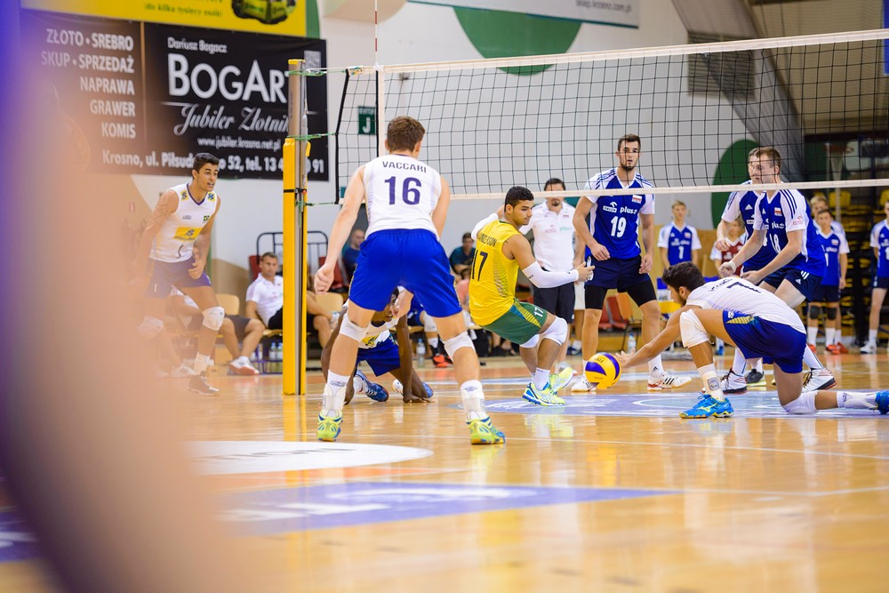 Polska 1:3 Brazylia. Fot. Łukasz Jaracz